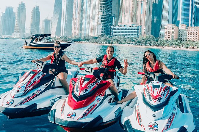 Exclusive 1HR Jet Ski Tour- Burj al Arab & Atlantis - The photo system: how you get pictures without doing the work