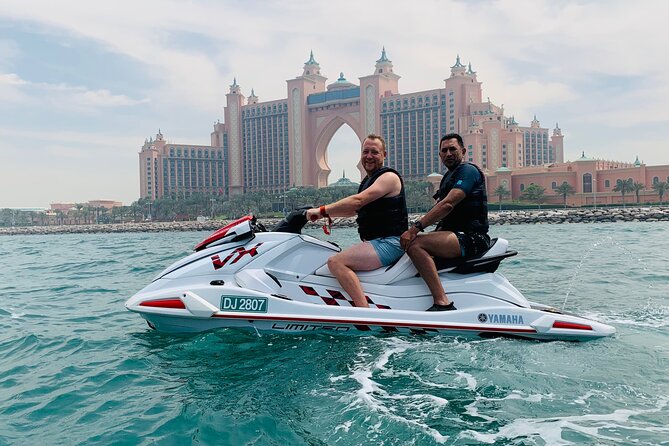Exclusive 1HR Jet Ski Tour- Burj al Arab & Atlantis - Shower, changing, and the “dry off fast” reality