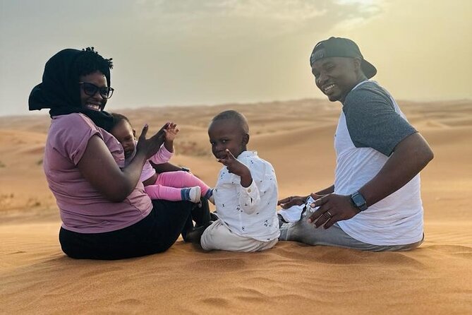 Exclusive Desert Safari Camel Ride Sandboard & Buffet BBQ Dinner - Your 6.5 Hour Desert Plan, Not a Drop-Off and Wait Day