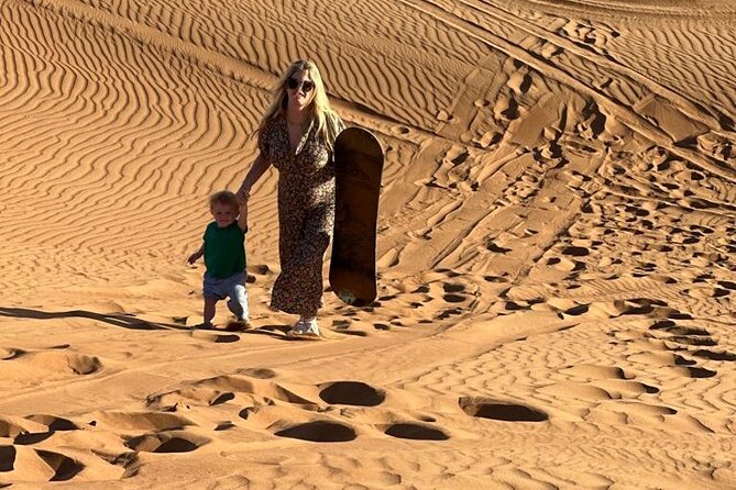 Exclusive Private Evening Desert Safari with BBQ Dinner In Dubai - Lahbab dune bashing and sandboarding: the real adrenaline window