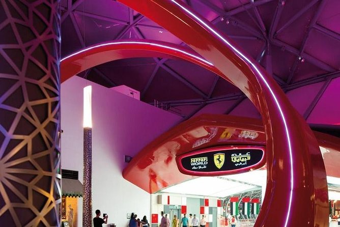 Ferrari World Abu Dhabi Admission Tickets (optional) - Indoor park comfort, rain realities, and ride downtime