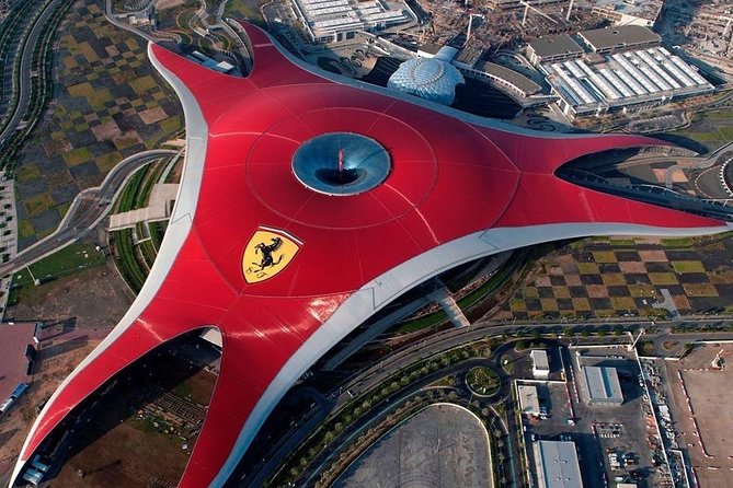 Ferrari World Abu Dhabi Admission Tickets (optional) - Multi-Park passes on Yas Island: 1, 2, or 3 parks