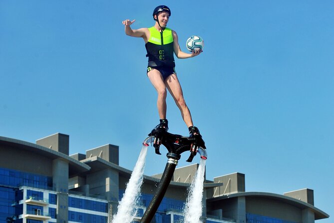Flyboard Activity in Dubai - Learning the Board: Spinning and Controlled Movement Without Prior Experience