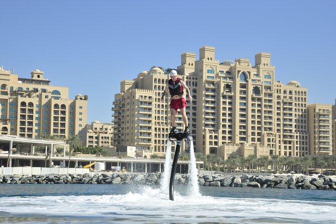 Flyboard in Dubai - Before you arrive: swim, weight limit, and what to do with your body