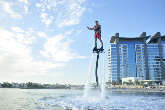 Flyboard in Dubai - Location and meeting point: finding Hydro Water Sports at Dukes The Palm