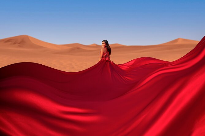 Flying dress photoshoot activity in Dubai - Flying Dress Photoshoot in Dubai: what you’re really paying for