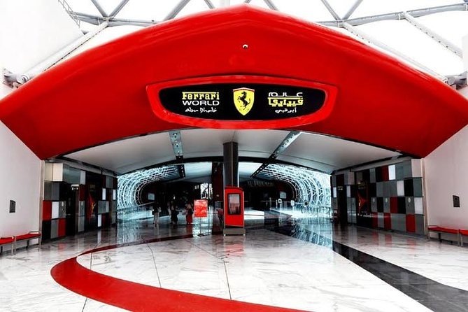 Full Day Abu Dhabi City & Ferrari World Tour - Ferrari World Yas Island: Formula Rossa and how to handle the park’s reality