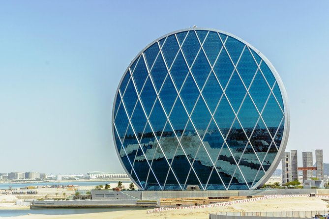 Full Day Abu Dhabi City Tour + BAPS Mandir Visit, guide transfer - Yas Island drive-through plus a Ferrari World click