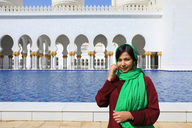 Full-day Abu Dhabi City Tour with Louvre Museum (Optional Lunch) - Sheikh Zayed Grand Mosque Center, guided timing and photo-friendly checkpoints