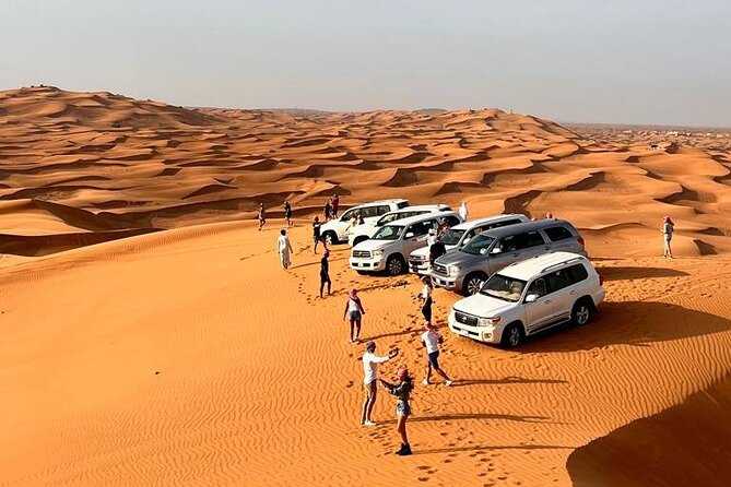 Full-Day Dubai Desert Safari Tour - Getting to Al Madam: pickup timing and what the ride feels like