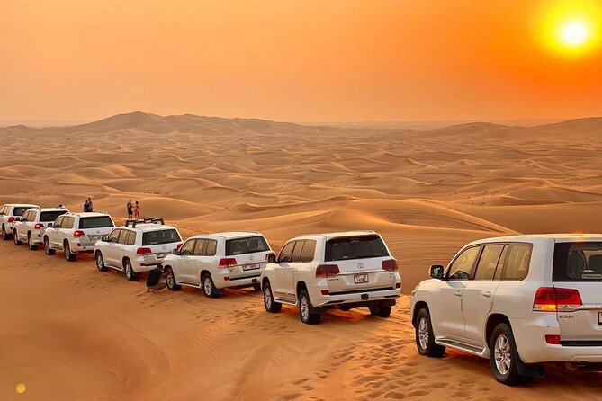 Full-Day Dubai Desert Safari Tour - Camel farm visiting and camel riding: quick, iconic, and short