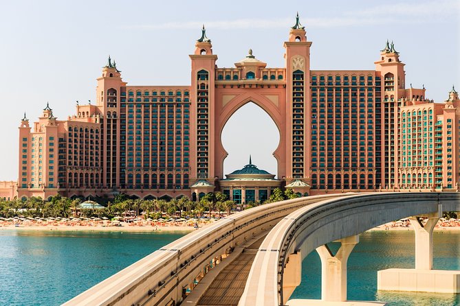 Full Day Explore Dubai City Tour with guide and transfers - The Burj Al Arab, the Palm Monorail to Atlantis, and Zabeel Saray views