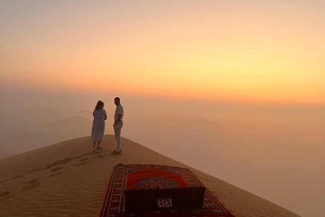 Full Day Liwa Desert Sunset Safari Tour with Lunch at Oasis - Sandboarding and photo moments with guide Mohammed