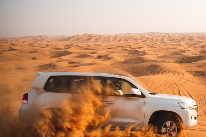 Full Day Safari Grand Adventures with Dune Bash on 4X4 in Dubai - A Desert Safari Day Built Around 4X4 Dune Bash and Camp Shows