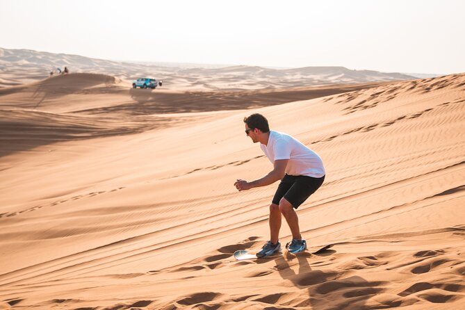 Full Day Safari Grand Adventures with Dune Bash on 4X4 in Dubai - Stop 3 at the Camp: Belly Dance, Kandoora Dance, and Dune Bash Time