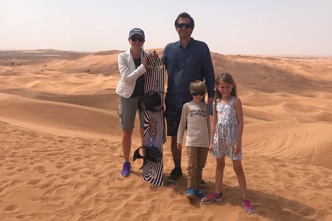 Golden Dunes & Sunset Safari with BBQ, Camel Ride & Sandboarding - Sandboarding on the Dunes, What It Feels Like and How to Enjoy It