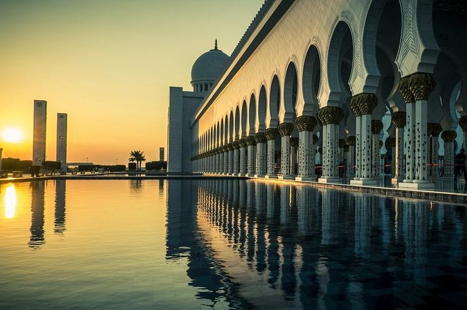 Guided Abu Dhabi City Tour with Sheikh Zayed Grand Mosque - Emirates Heritage Village and Saadiyat Island Culture Time