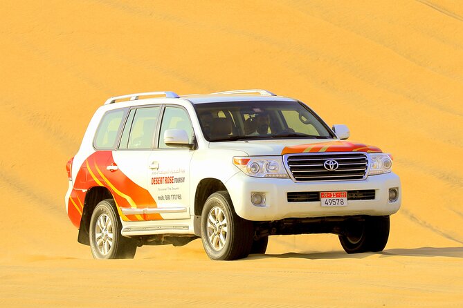 Half-Day Desert Safari from Abu Dhabi - Sunset BBQ at the desert camp: dinner and the show lineup