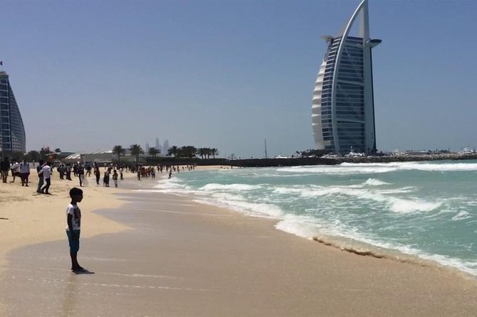 Half Day Dubai City Tour - Jumeirah Public Beach: quick coastal reset time