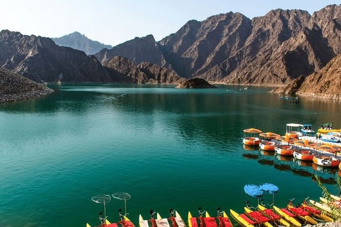 Hatta Mountain Tour, Hatta Dam, Heritage Village, Honeybee Garden - Hatta Kayak Area and Swan Lake Bridge: Photos, Calm Water, and Mountain Frames