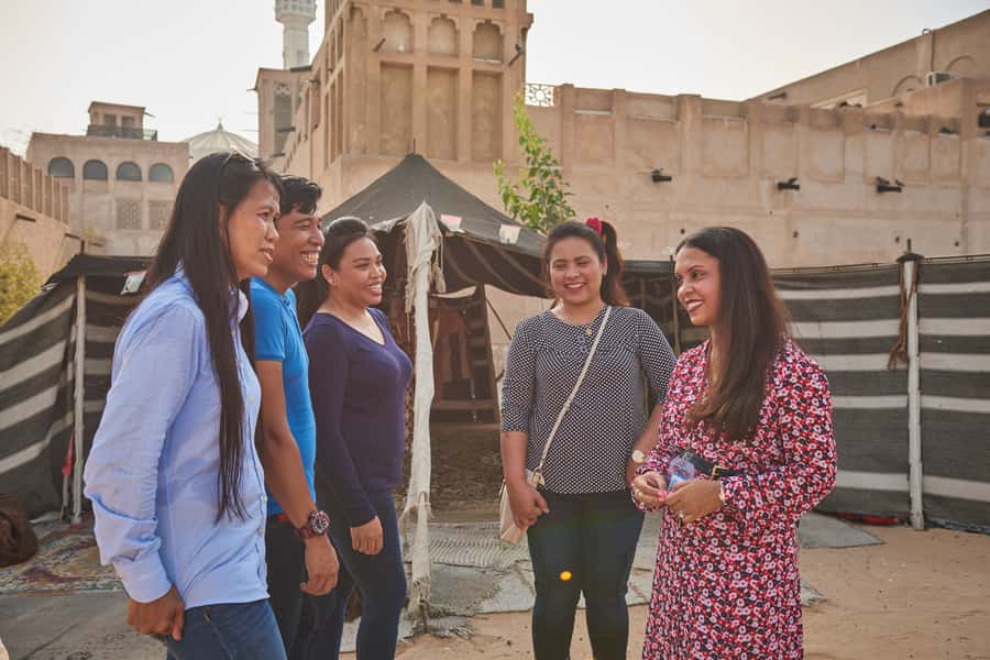Historic Forts, Boats and Pearls of Old Dubai Walking Tour - Textile, Spice, and Gold Souks, in Real Human Scale
