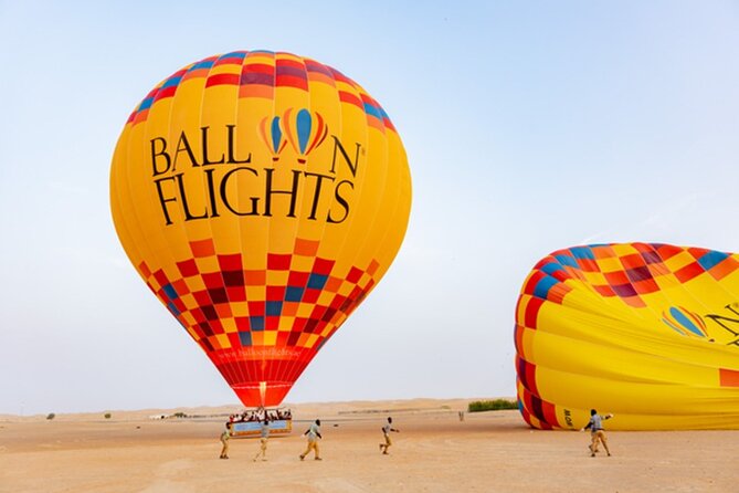 Hot air Balloon Dubai Magical Morning Without Breakfast - Margham and the 4,000-foot viewpoint over dunes at dawn