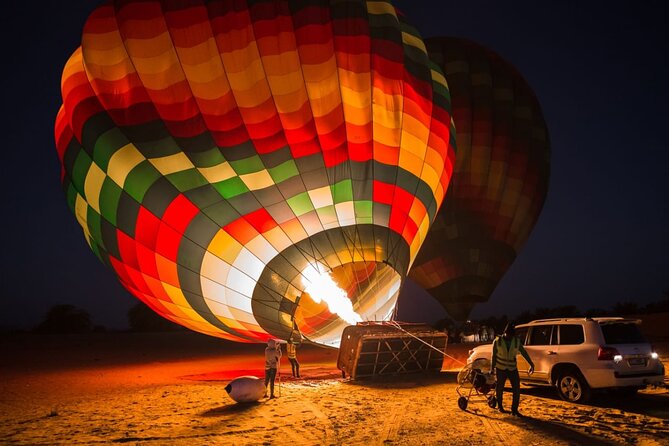 Hot Air Balloon Ride Over Dubai Desert inlcuding Transfers - Safety briefing and landing: what matters most in real life