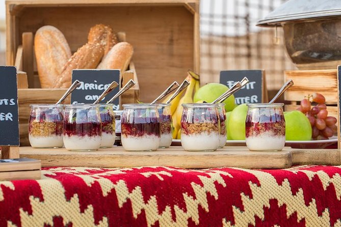 Hot Air Balloon Ride With Gourmet Breakfast & Falcon Show - Falcon show and camel ride, with desert pacing that makes sense