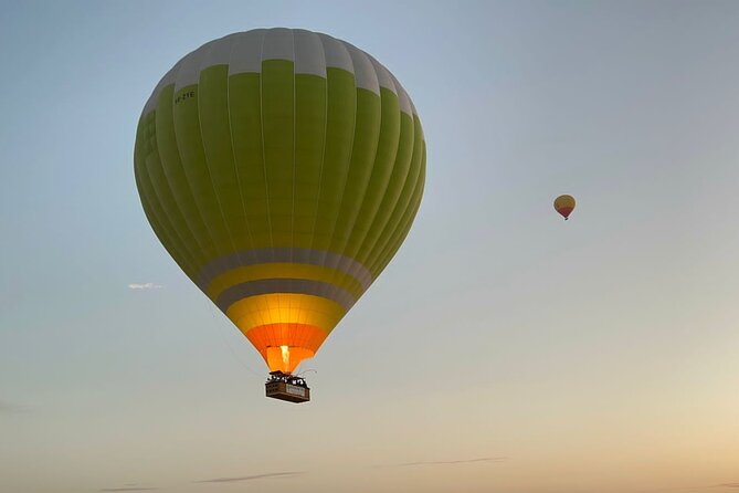 Hot Air Balloon Ride with Pickup and Drop off - Dubai Desert Conservation Reserve: golden dunes and the Hajar view