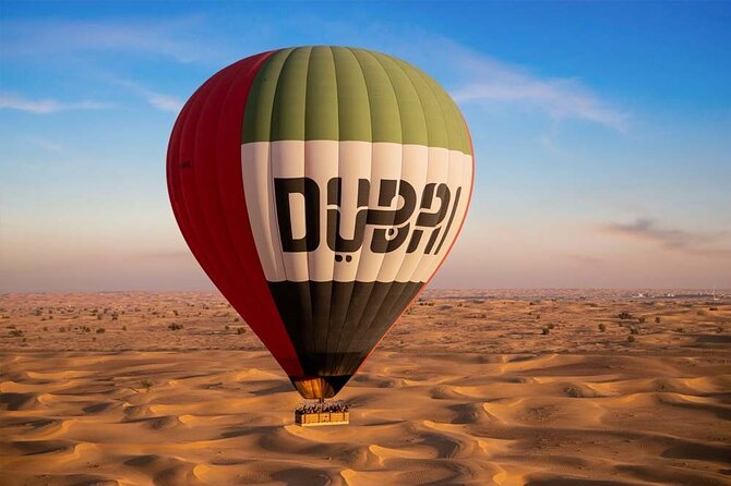 Hot Air Balloon Sunrise Tour with free transport in Dubai - Price and value: $225 for a sunrise flight plus what you might pay extra for