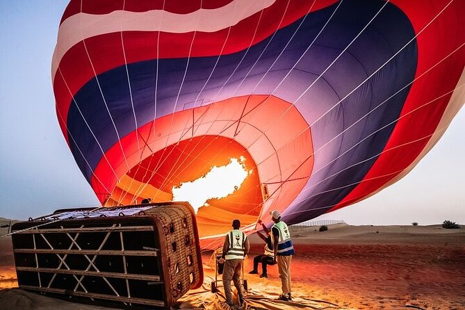 Hot Air Balloon Sunrise Tour with free transport in Dubai - Up in the air: 30 to 60 minutes, 2,000 to 4,000 feet up