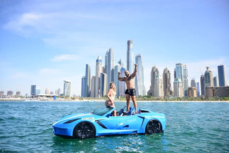 Jet Car Thrill Ride: Speed, Luxury & Adrenaline - Dubai Harbour to WATERLINK: Finding Dock Master 1 AH-22