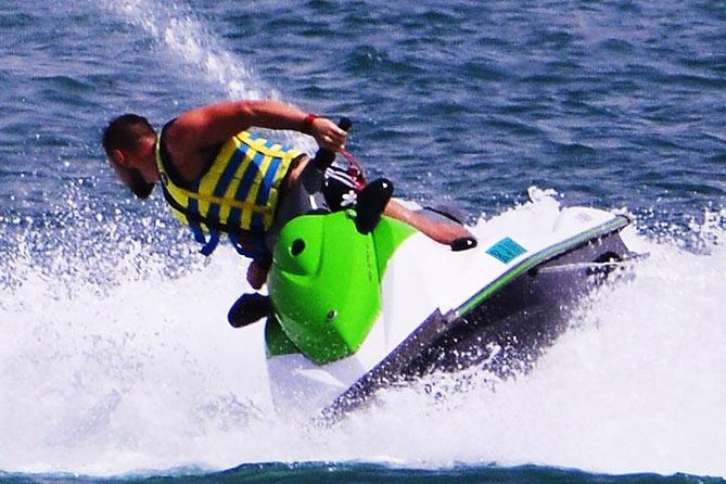 Jet Ski Ride - Getting to the Start Point Near Waldorf Astoria