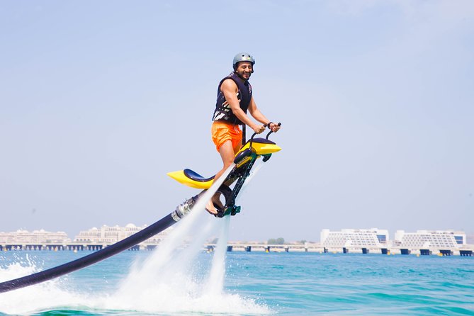 Jetovator in The Palm - Jetovator in The Palm: a flyboard-like ride with handlebars