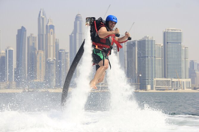 Jetpack in The Palm - Fitness, swimming, and the 90 kg limit