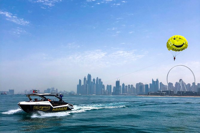 Jumeirah Beach Parasailing Experience in Dubai - Weight and kids rules: who can fly, who should wait