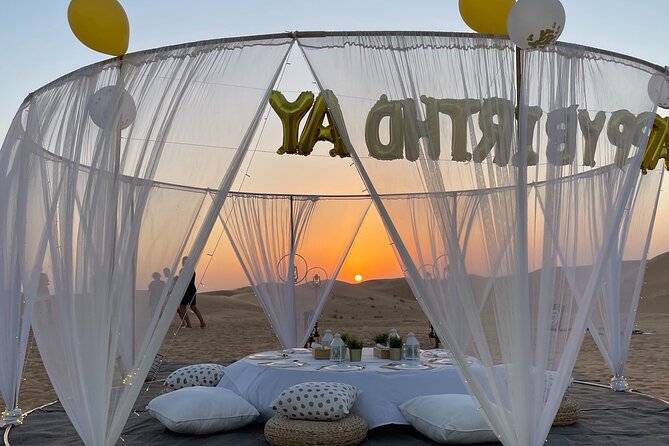 Just For You Private Desert BBQ Dinner - Camel farm visit for photos and a classic desert stop