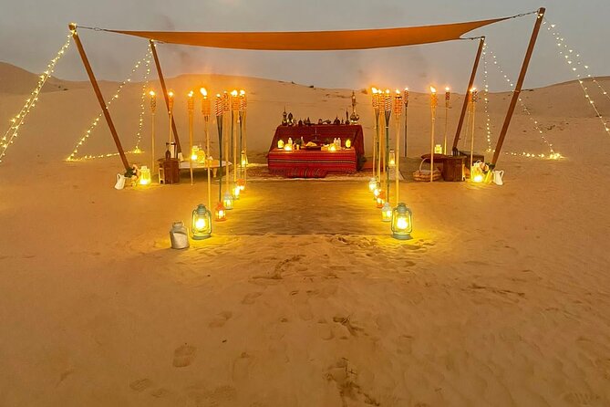 Just For You Private Desert BBQ Dinner - Two-course Arabic BBQ dinner, mezze, baklava, and shisha