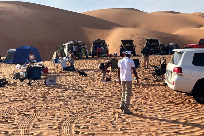 Liwa Overnight Camping with All Camping Gears, Dinner and Breakfast - Camping Setup With All Gear: Less Packing, More Night