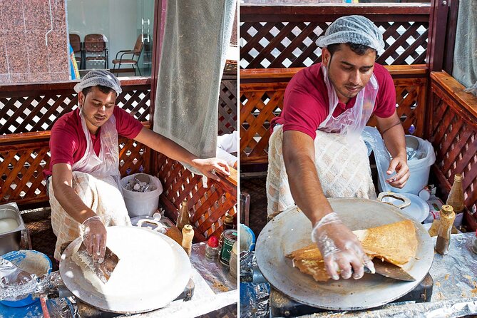 Local Street Food and Guided Walking Tour of Dubai Old Town - Bur Dubai Abra Station and crossing Dubai Creek the traditional way