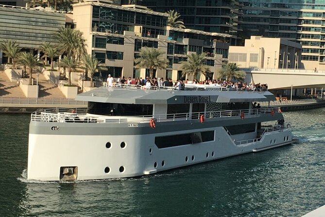 Luxury 7 Star Mega Yacht Dinner Cruise with International Buffet - Inside the Yacht: Comfort on Lower Deck, Views on Deck