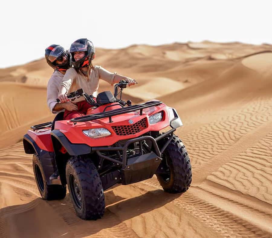 Luxury Dubai Desert Safari, BBQ, Camel Ride, Quad Bike, Show - Quick Hits Before You Go
