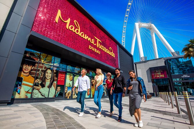 Madame Tussauds Dubai Admission Ticket - Entering and Getting Around: Bluewaters Location and Mobile Ticket Tips