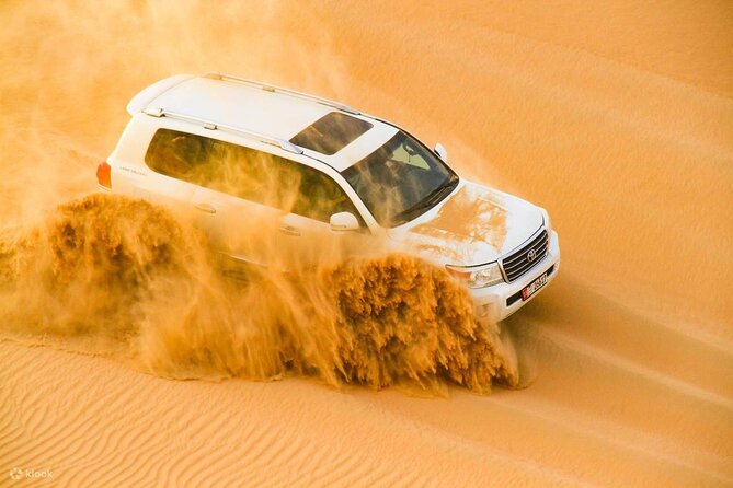 Magical Morning Desert Safari in 4x4 Private Vehicle &Camel Ride - Private 4x4 pickup and the 8:00am morning start