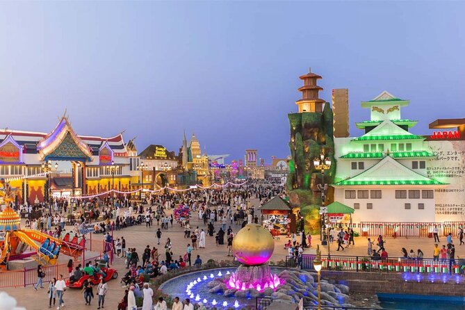 Miracle Garden and Global Village Dubai with transfers - Price and value: what you’re paying for at $145 per person
