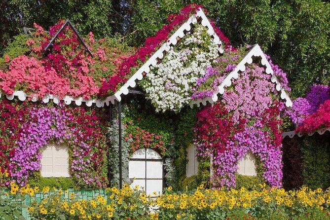 Miracle Garden And Global Village With Optional Transport - Miracle Garden: world-record flowers and big photo moments