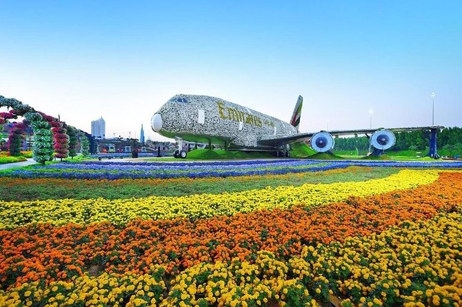 Miracle Garden & Butterfly Garden with Ticket & Private Transfers - Miracle Garden: turning Dubai’s desert into a floral show