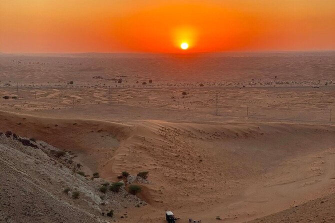 Mleiha Overnight Camp- Panoramic Lounge - Add-Ons: Sunset Safari Drive and Dune Buggy Time