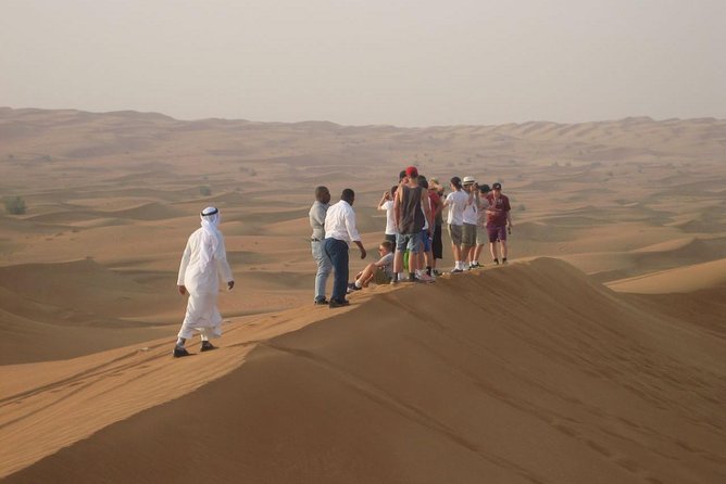 Morning Desert Safari: Dune Bashing & Camel Ride Experience - The mid-desert picture point and the sun-in-the-dunes effect