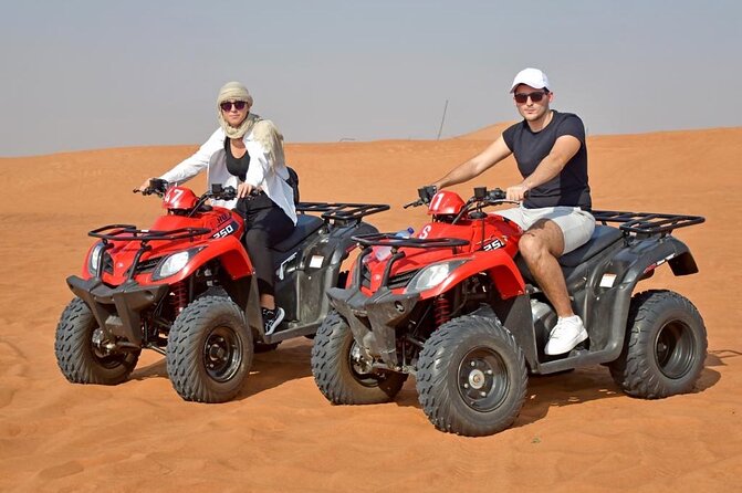 Morning Desert Safari Quad-bike camel ride Sand Surfing in Dubai - Key things to know before you go